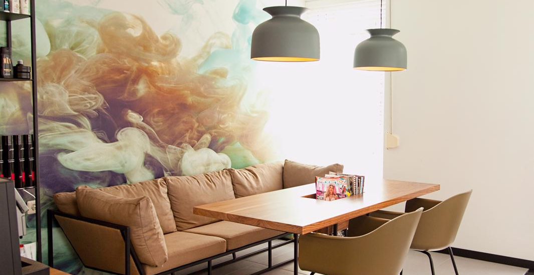 Kapsalon AUDRY wachtruimte